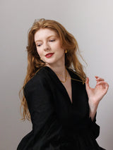 Immaculate Vegan - No More Nobody DARYL MINI NECKLACE <br> 18k Gold Plated - Malachite