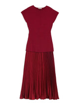 Immaculate Vegan - Albaray Knitted Pleat Detail Dress