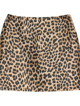 Immaculate Vegan - Albaray Animal Taffeta Mini Skirt