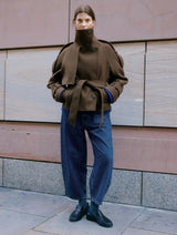 Immaculate Vegan - Albaray Short Funnel Neck Jacket