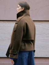 Immaculate Vegan - Albaray Short Funnel Neck Jacket