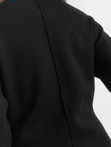 Immaculate Vegan - Albaray Black Cocoon Sleeve Jumper