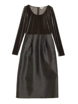 Immaculate Vegan - Albaray Velvet & Taffeta Tulip Dress