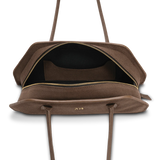 Immaculate Vegan - Melina Bucher Tessa Vegan Suede Shoulder Bag | Coffee Coffee