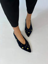 Immaculate Vegan - Momoc-spain Bailarinas Estrellitas Azul Firmamento