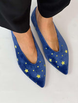 Immaculate Vegan - Momoc-spain Bailarinas Estrellitas Azul Cielo