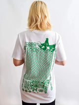 Immaculate Vegan - Plant Faced Clothing Make The Connection Double Tee - White