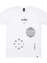 Immaculate Vegan - Plant Faced Clothing Earthling Tee - White XS