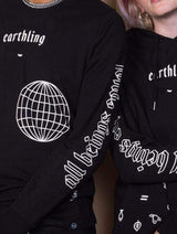 Immaculate Vegan - Plant Faced Clothing Earthling Long Sleeve - Black
