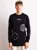 Immaculate Vegan - Plant Faced Clothing Earthling Long Sleeve - Black