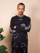 Immaculate Vegan - Plant Faced Clothing Earthling Long Sleeve - Black