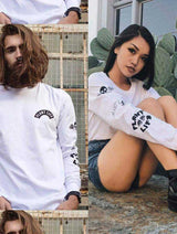 Immaculate Vegan - Plant Faced Clothing Plant Life Long Sleeve - White