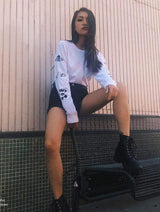 Immaculate Vegan - Plant Faced Clothing Plant Life Long Sleeve - White