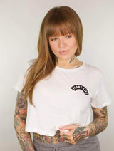 Immaculate Vegan - Plant Faced Clothing Plant Life Classic - White Crop Top S