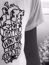 Immaculate Vegan - Plant Faced Clothing Soulless - White Crop Top