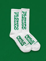 Immaculate Vegan - Plant Faced Clothing Only Plants Eco Socks | White L / EU 43-46