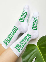 Immaculate Vegan - Plant Faced Clothing Only Plants Eco Socks | White