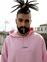 Immaculate Vegan - Plant Faced Clothing Eat Plants Hoodie - Bubblegum Pink