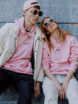 Immaculate Vegan - Plant Faced Clothing Eat Plants Hoodie - Bubblegum Pink