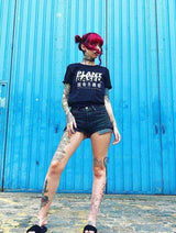 Immaculate Vegan - Plant Faced Clothing Plant Based Kanji Tee - Black T-Shirt