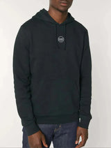 Immaculate Vegan - Plant Faced Clothing The Classics Hoodie - Embroidered Logo - Black - ORGANIC X RECYCLED