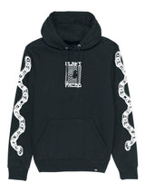 Immaculate Vegan - Plant Faced Clothing Make The Connection Hoodie - Black - ORGANIC X RECYCLED S