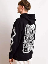 Immaculate Vegan - Plant Faced Clothing Make The Connection Hoodie - Black - ORGANIC X RECYCLED