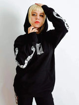 Immaculate Vegan - Plant Faced Clothing Make The Connection Hoodie - Black - ORGANIC X RECYCLED