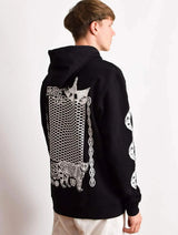 Immaculate Vegan - Plant Faced Clothing Make The Connection Hoodie - Black - ORGANIC X RECYCLED