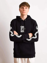 Immaculate Vegan - Plant Faced Clothing Make The Connection Hoodie - Black - ORGANIC X RECYCLED