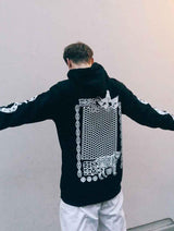 Immaculate Vegan - Plant Faced Clothing Make The Connection Hoodie - Black - ORGANIC X RECYCLED