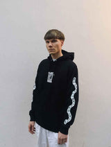 Immaculate Vegan - Plant Faced Clothing Make The Connection Hoodie - Black - ORGANIC X RECYCLED