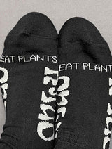 Immaculate Vegan - Plant Faced Clothing Only Plants Eco Socks | Black