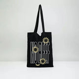 Immaculate Vegan - Plant Faced Clothing No Beef Recycled Tote Bag - Black