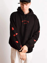 Immaculate Vegan - Plant Faced Clothing Eat Plants Scattered Roses - Hoodie - Black