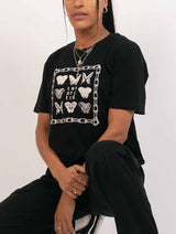 Immaculate Vegan - Plant Faced Clothing Connected - Black T-Shirt