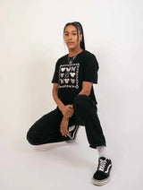 Immaculate Vegan - Plant Faced Clothing Connected - Black T-Shirt