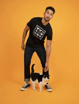 Immaculate Vegan - Plant Faced Clothing Connected - Black T-Shirt