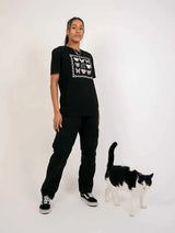 Immaculate Vegan - Plant Faced Clothing Connected - Black T-Shirt