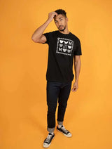 Immaculate Vegan - Plant Faced Clothing Connected - Black T-Shirt