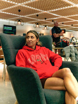 Immaculate Vegan - Plant Faced Clothing Cherry Hoodie - Red - ORGANIC X RECYCLED