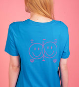 Immaculate Vegan - Plant Faced Clothing Delete Meat - Royal Blue T-Shirt