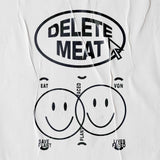 Immaculate Vegan - Plant Faced Clothing Delete Meat - Royal Blue T-Shirt