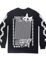 Immaculate Vegan - Plant Faced Clothing Make The Connection Long Sleeve - Black