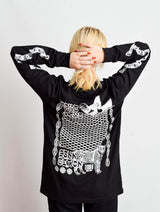 Immaculate Vegan - Plant Faced Clothing Make The Connection Long Sleeve - Black