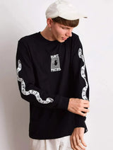 Immaculate Vegan - Plant Faced Clothing Make The Connection Long Sleeve - Black