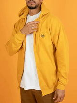 Immaculate Vegan - Plant Faced Clothing The Classics Zoodie - Embroidered Logo - Mustard Yellow