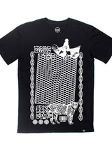 Immaculate Vegan - Plant Faced Clothing Make The Connection 1S Tee - Black S