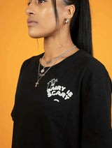 Immaculate Vegan - Plant Faced Clothing Dairy Is Scary Pocket Tee - Black T-Shirt