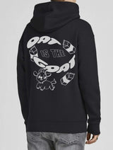 Immaculate Vegan - Plant Faced Clothing Oat Is The Goat Organic Hoodie - Black